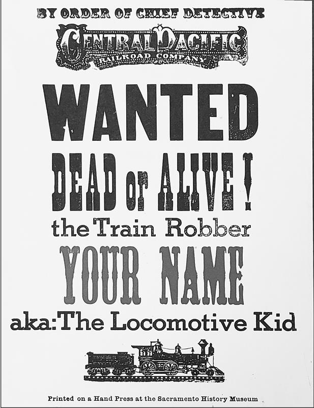 Train Robber Poster