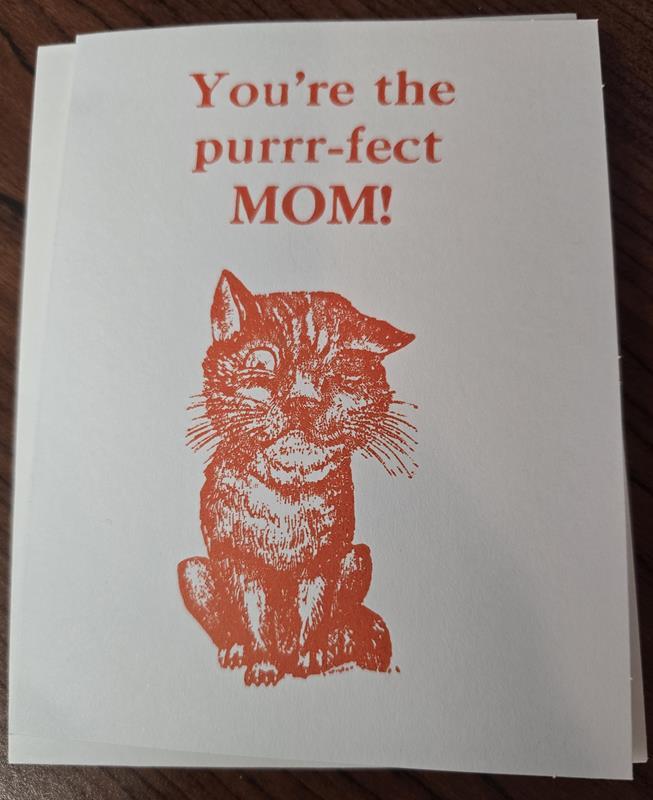 You're the Purrr-fect Mom Card