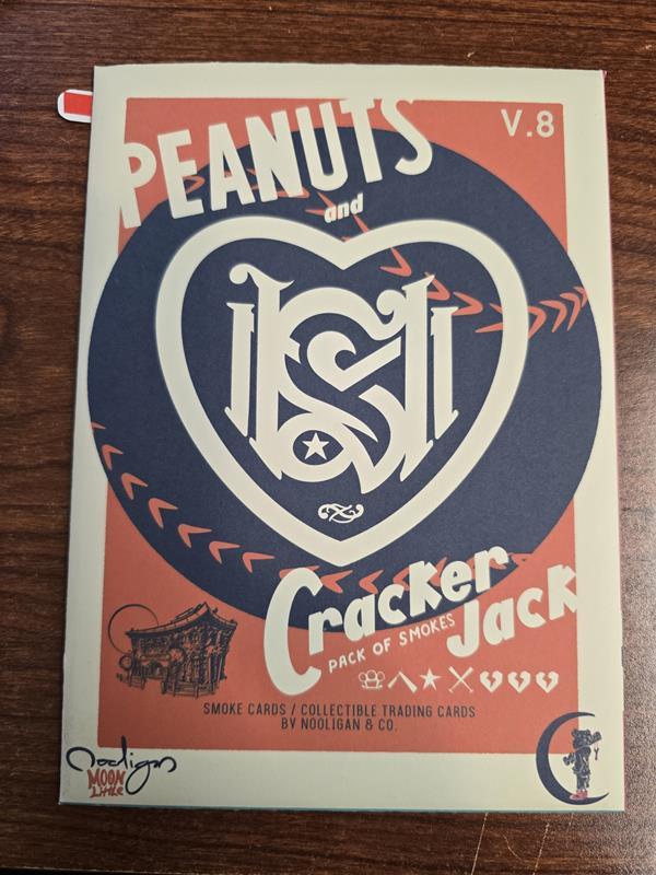 Baseball Pack of Smokes - SHM Peanuts & Cracker Jacks
