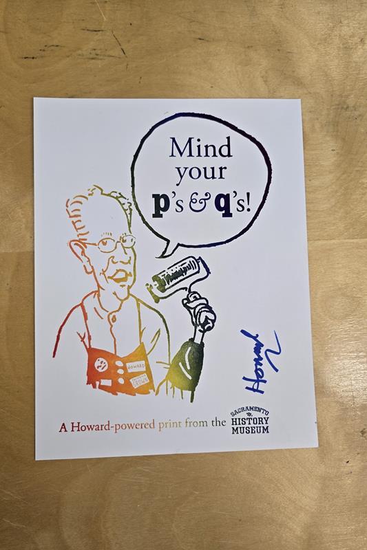 Pride Ps&Qs Howard Poster