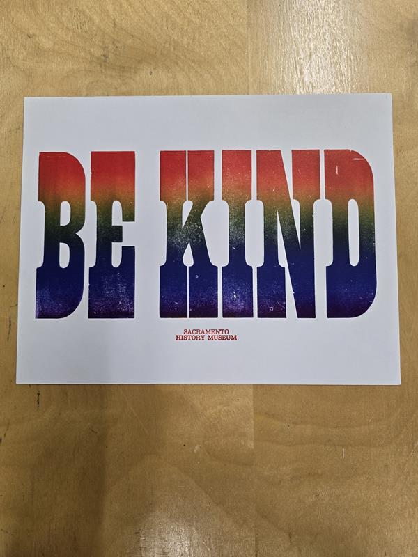 Pride Be Kind Print LE